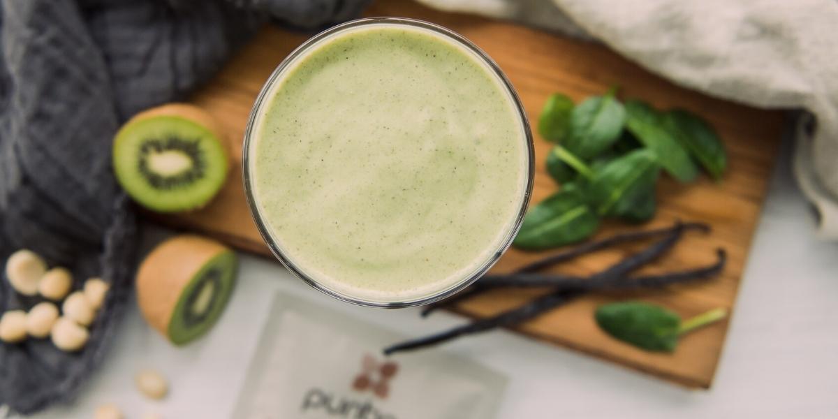 The Hulk green protein smoothie