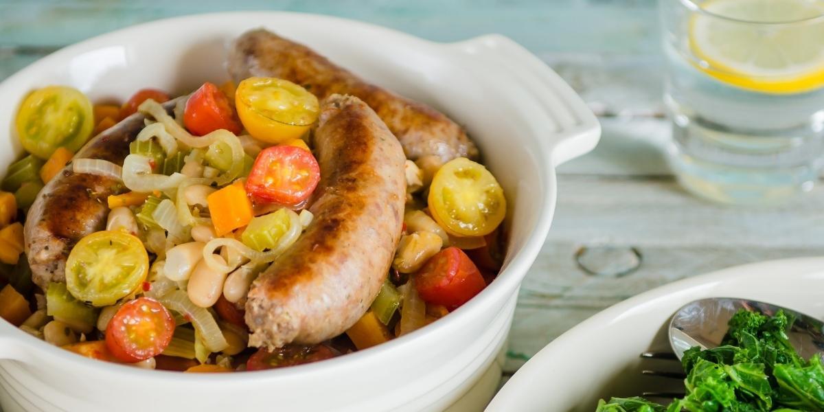 Italian style sausage casserole