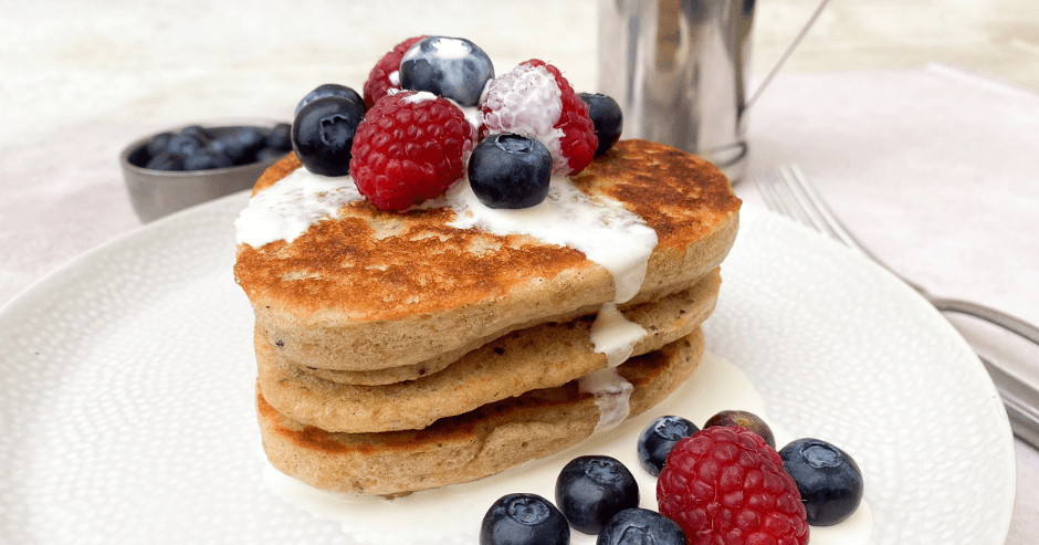 Macadamia & Vanilla Pancakes