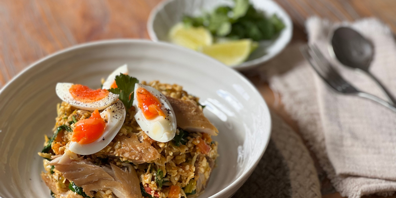 Smoked Mackerel Kedgeree