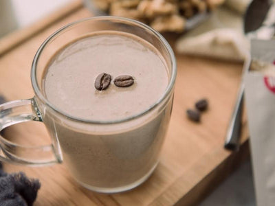 Coffee & Walnut protein breakfast smoothie