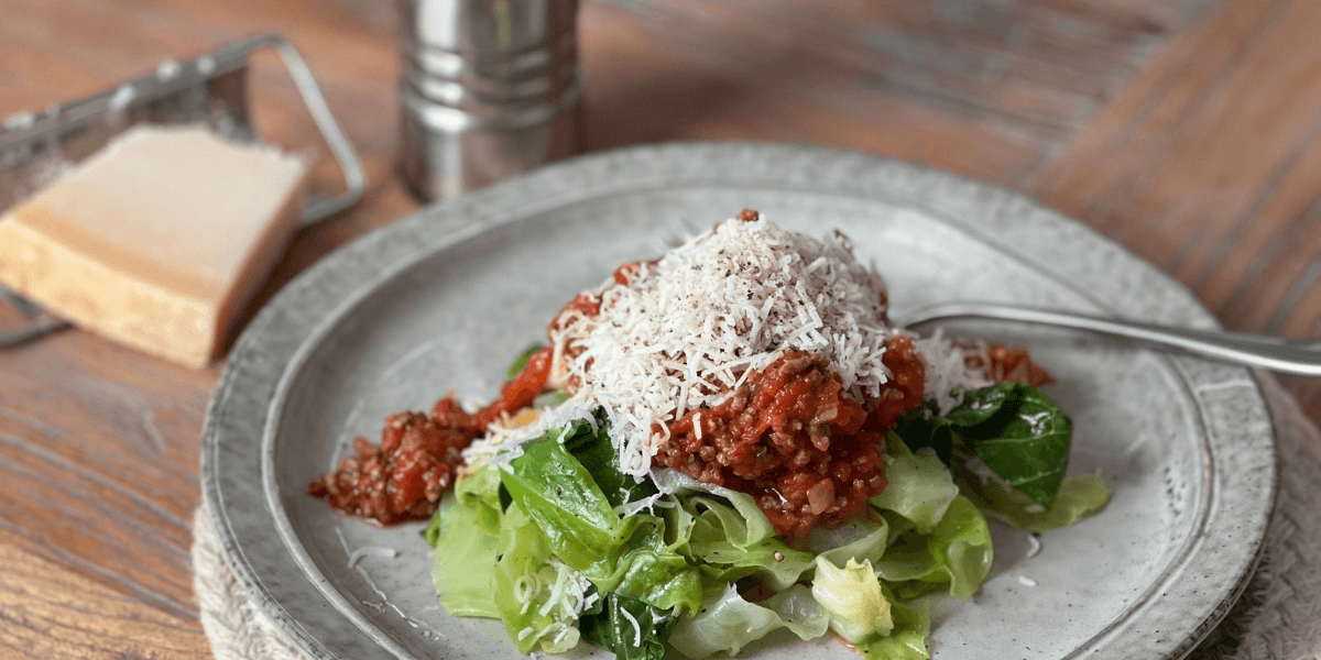 Low-carb Bolognese