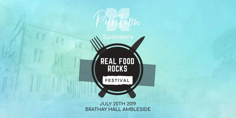 Purition sponsors #RealFoodRocks!
